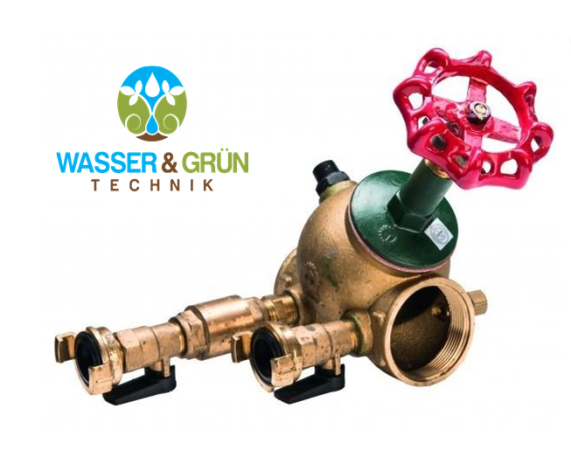 Düngerhahn mit Rückschlagventil Modell 27 aus Messing